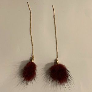 🌟VALENTINE'S DAY - Fuzzy Threaded Earrings